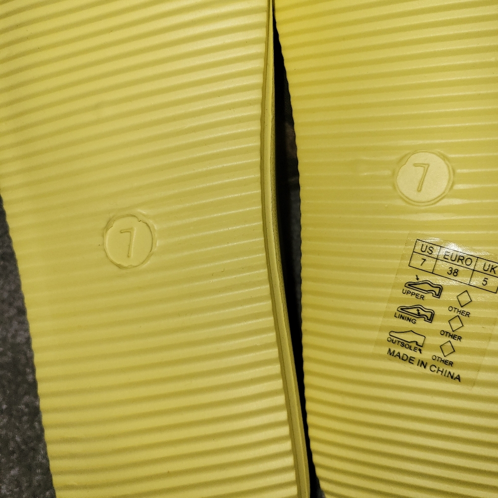 Capelli of New York WomenBright Yellow Sandals - Picture 2 of 2